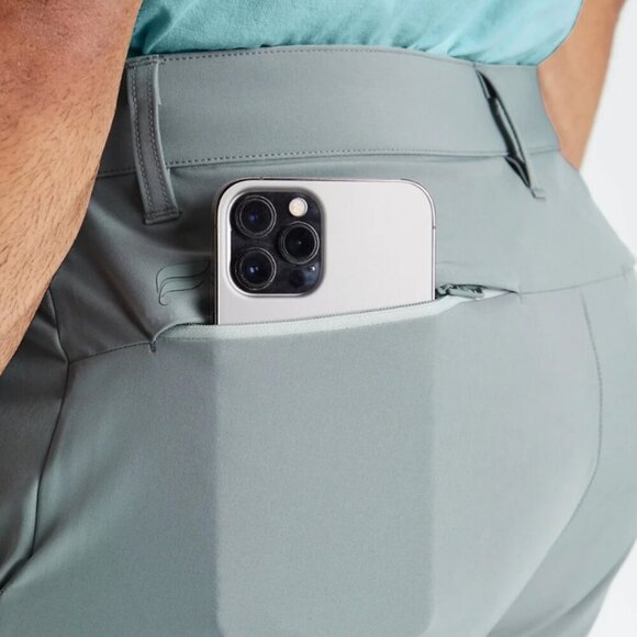 Fabletics Men's The Only Pant Shadow Grey Size L Short - Picture 3 of 10